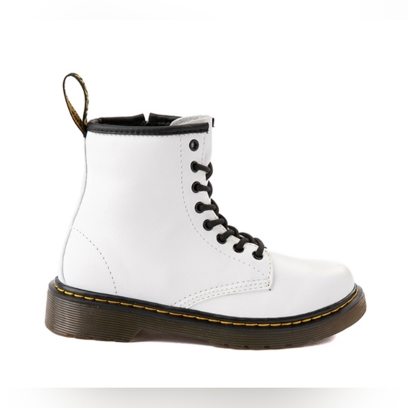 NEW! Dr. Martens 1460 8-Eye Boot - Little Kid - White sz 7 NWT Price Firm - Picture 7 of 11